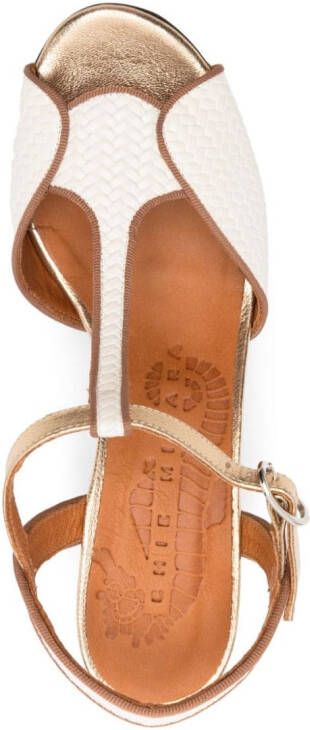 Chie Mihara Keduni 70mm sandals White