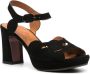 Chie Mihara Kei 85mm cutout leather sandals Black - Thumbnail 2