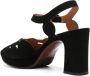 Chie Mihara Kei 85mm cutout leather sandals Black - Thumbnail 3