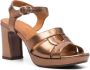 Chie Mihara Kekol 85mm leather sandals Brown - Thumbnail 2