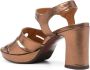 Chie Mihara Kekol 85mm leather sandals Brown - Thumbnail 3