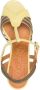 Chie Mihara Kija 70mm leather sandals Green - Thumbnail 4