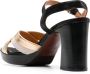 Chie Mihara Kinyo-T 90mm leather sandals Gold - Thumbnail 3