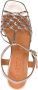 Chie Mihara Lantes 65mm leather sandals Silver - Thumbnail 4