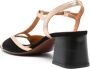 Chie Mihara Lipe 65mm suede sandals Gold - Thumbnail 3