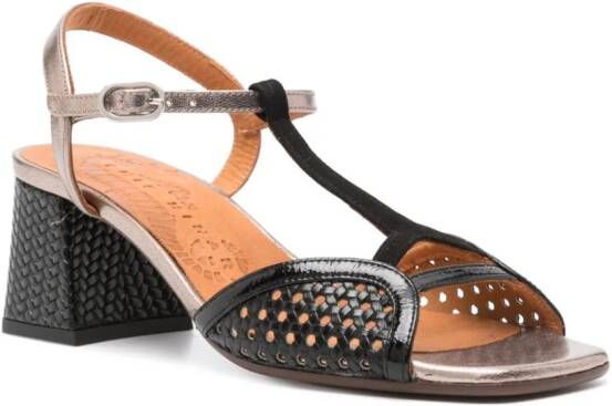 Chie Mihara Lipico 60mm leather sandals Black
