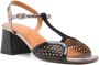 Chie Mihara Lipico 60mm leather sandals Black - Thumbnail 2
