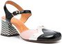 Chie Mihara Makeup 65mm block heel sandals Pink - Thumbnail 2