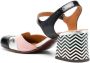 Chie Mihara Makeup 65mm block heel sandals Pink - Thumbnail 3