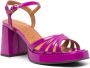 Chie Mihara Naiel 85mm leather sandals Purple - Thumbnail 2