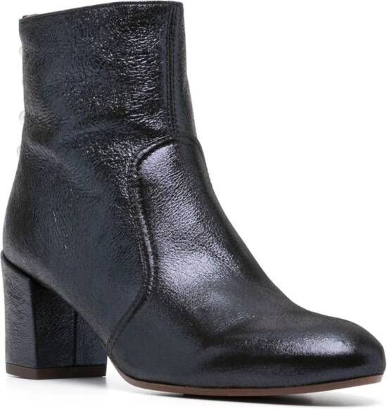 Chie Mihara Nureya 60mm leather ankle boots Blue