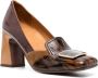 Chie Mihara Ohico 90mm square-toe pumps Brown - Thumbnail 2