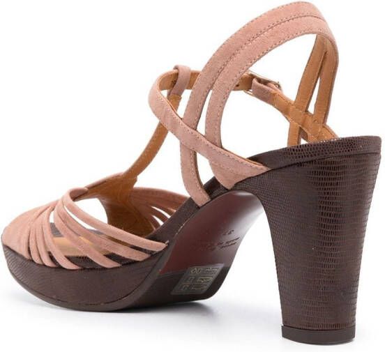 Chie Mihara open-toe 90mm heeled sandals Neutrals