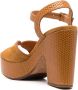 Chie Mihara open-toe leather sandals Brown - Thumbnail 3