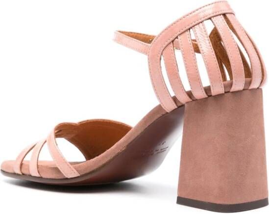 Chie Mihara Pelu 85mm leather sandals Pink