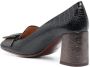 Chie Mihara Pema 75mm metallic-leather pumps Black - Thumbnail 3