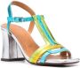 Chie Mihara Pinyata colour-block sandals Blue - Thumbnail 2