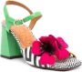 Chie Mihara Pirota 70mm sandals Green - Thumbnail 2