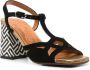 Chie Mihara Plau 70mm leather sandals Black - Thumbnail 2