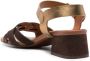 Chie Mihara Quara 50mm leather sandals Brown - Thumbnail 3