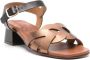 Chie Mihara Quaura 35mm leather sandals Brown - Thumbnail 2