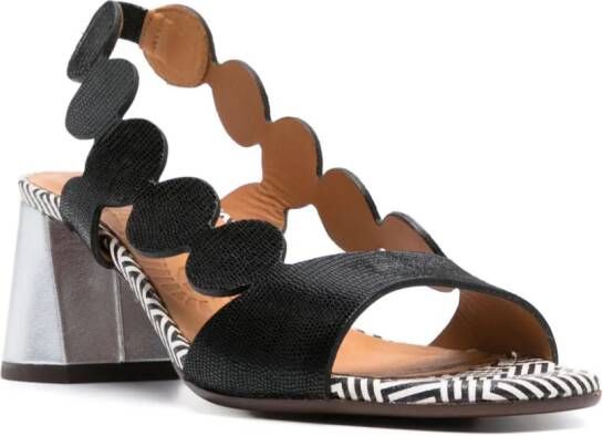 Chie Mihara Roka 50mm leather sandals Black