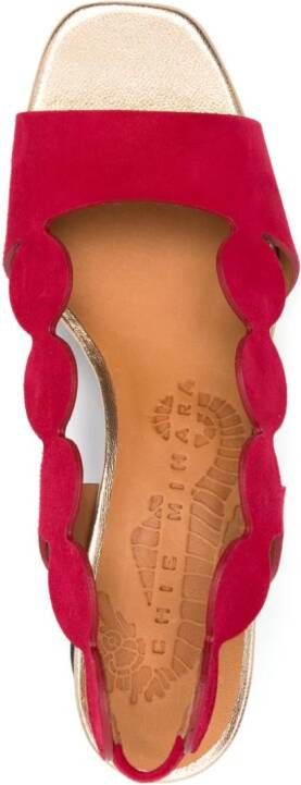 Chie Mihara Roka 50mm sandals Red