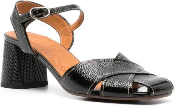 Chie Mihara Roley caged sandals Black