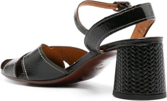 Chie Mihara Roley caged sandals Black