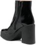 Chie Mihara square-toe 100mm leather boots Black - Thumbnail 3