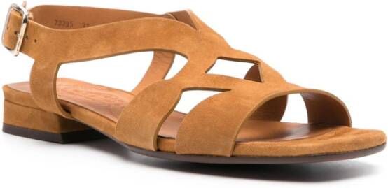 Chie Mihara Taini suede sandals Brown