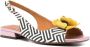 Chie Mihara Tayda flat leather sandals Black - Thumbnail 2