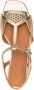 Chie Mihara Tencha caged leather sandals Gold - Thumbnail 4