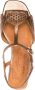 Chie Mihara Tencha metallic leather sandals Brown - Thumbnail 4