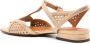 Chie Mihara Tencha metallic leather sandals Gold - Thumbnail 3