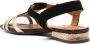 Chie Mihara Tiana suede flat sandals Black - Thumbnail 3