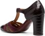 Chie Mihara Wance 90mm strappy leather pumps Purple - Thumbnail 3