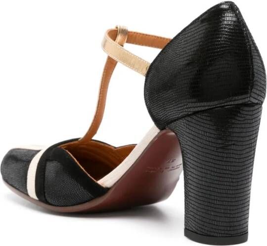 Chie Mihara Wander 80mm leather pumps Black