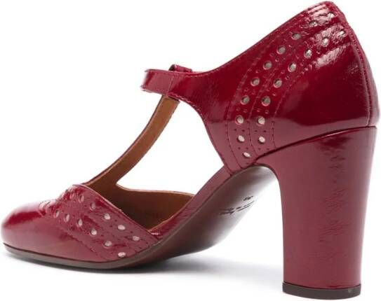 Chie Mihara Wante 75mm pumps Red