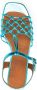 Chie Mihara woven-strap leather sandals Blue - Thumbnail 4