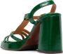 Chie Mihara Zico 103mm leather sandals Green - Thumbnail 3