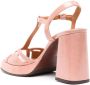 Chie Mihara Zinto 85mm patent-leather sandals Pink - Thumbnail 3