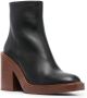 Chloé 90mm leather ankle boots Black - Thumbnail 2