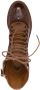 Chloé ankle lace-up fastening boots Brown - Thumbnail 4