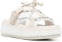 Chloé chunky-sole leather sandals White - Thumbnail 2