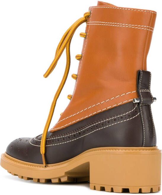 Chloé Franne ankle boots Brown