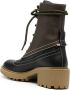 Chloé Franne leather lace-up boots Brown - Thumbnail 3