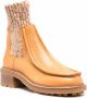 Chloé Jamie knit-ankle boots Yellow - Thumbnail 2