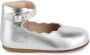 Chloé Kids buckled leather ballerina shoes Silver - Thumbnail 2