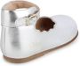 Chloé Kids buckled leather ballerina shoes Silver - Thumbnail 3